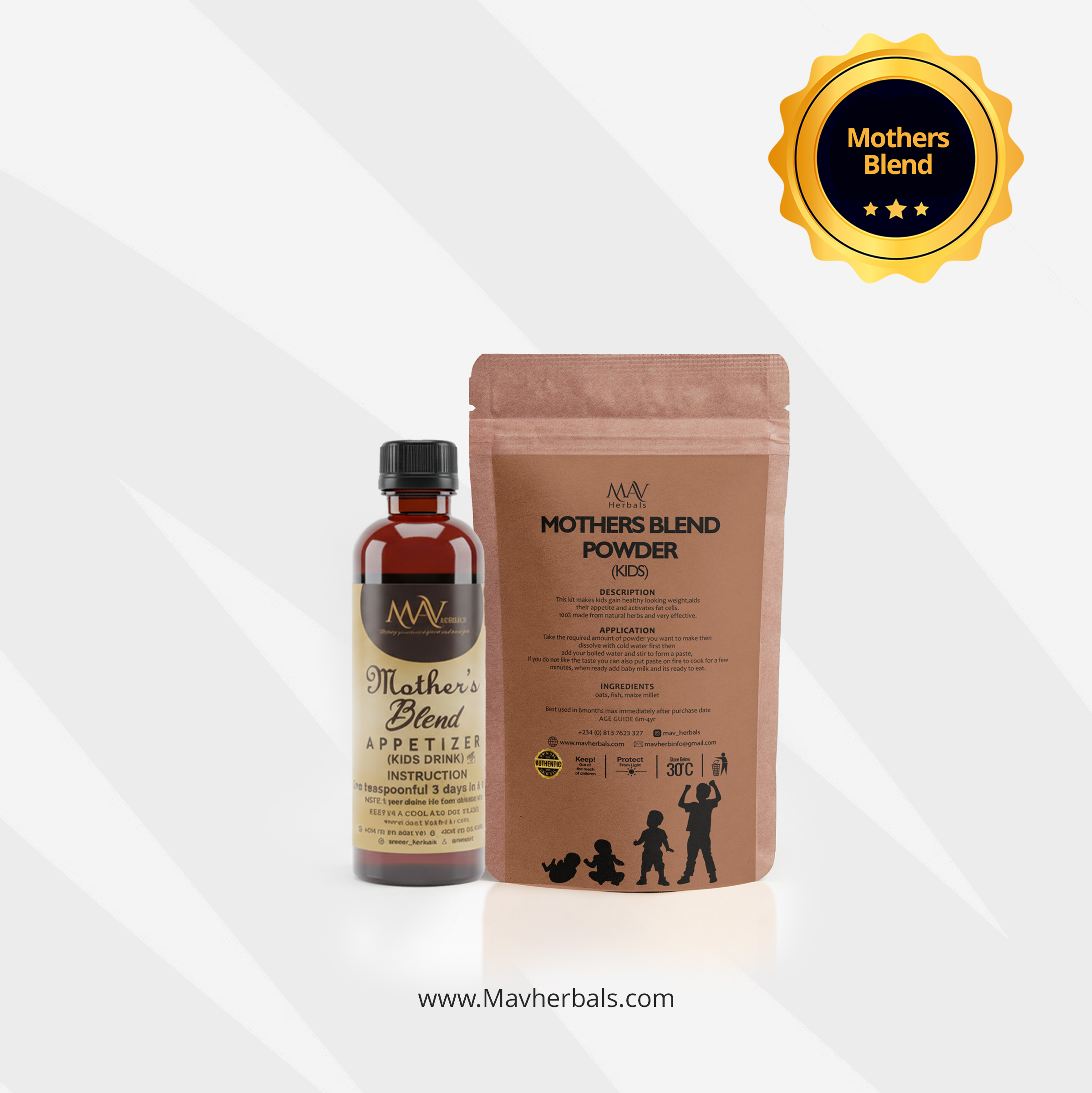 mothers-blend-kit Mother's Blend Appetizer with drink (Kids) - Image 1